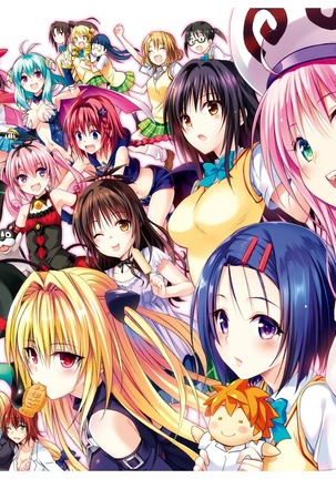 To Love-Ru Series 10th Anniversary Book Chronicle Page #36