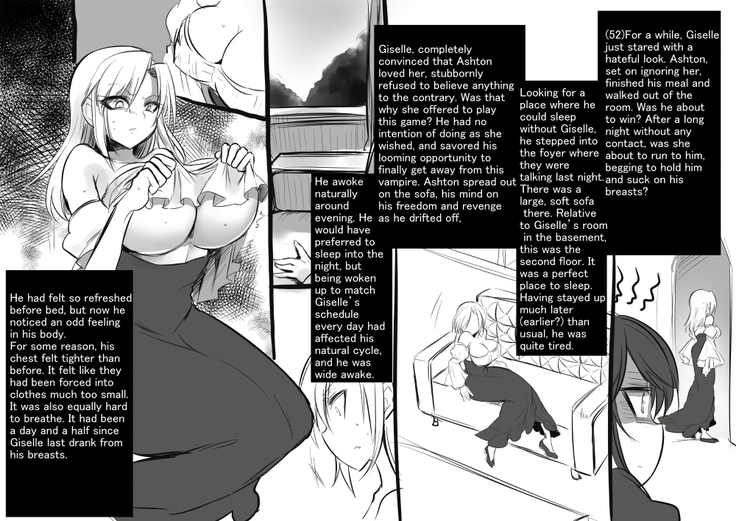 美少女ヴァンパイアに母乳ドリンクバーにされる話
