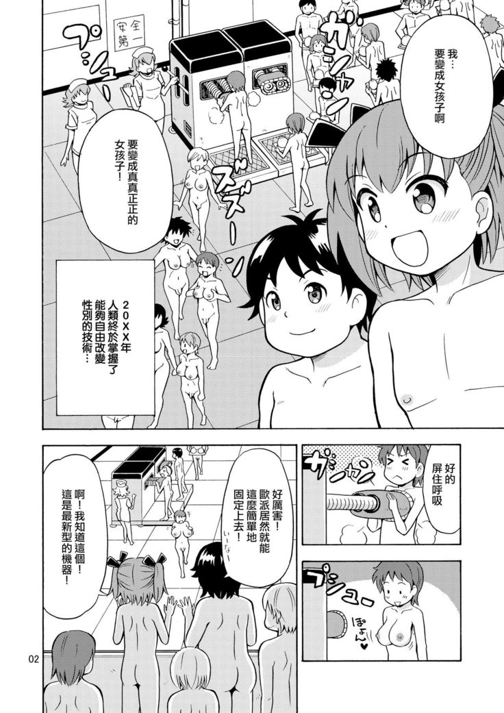 Boku-tachi wa Onnanoko ni Naru! ~Onnanoko Koujou 02~