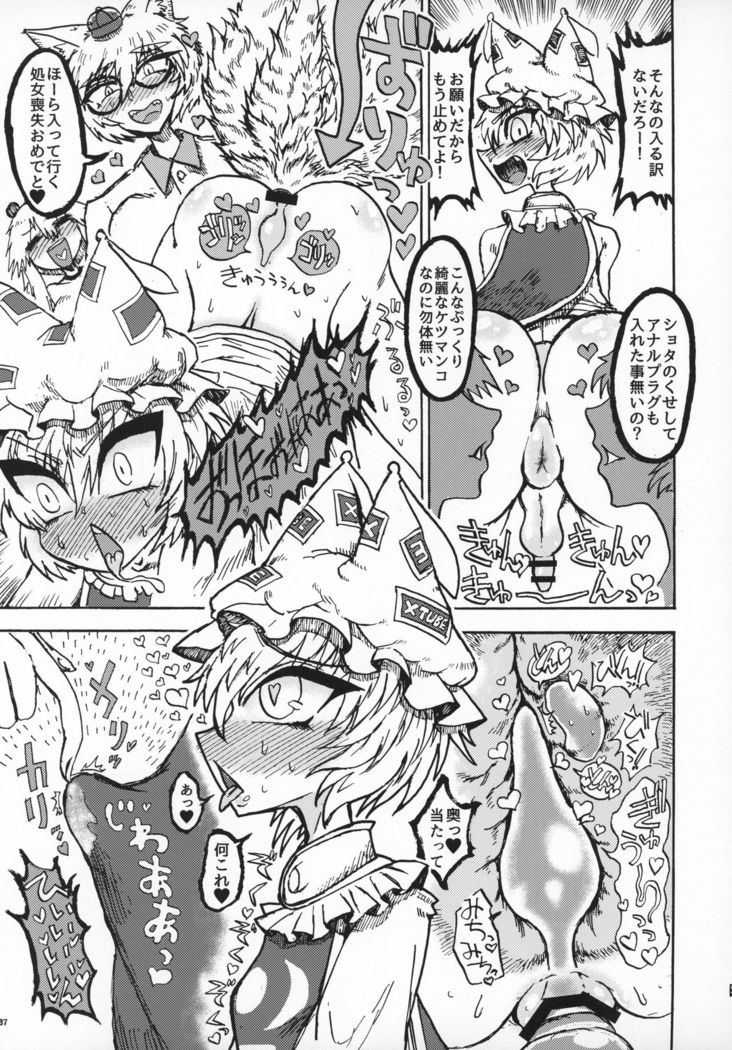 Natsu no Touhou Manga Matsuri Great  Yakumo Ran VS Ran-sama CJD