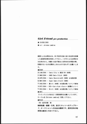 Girl Friend pre production - Page 39