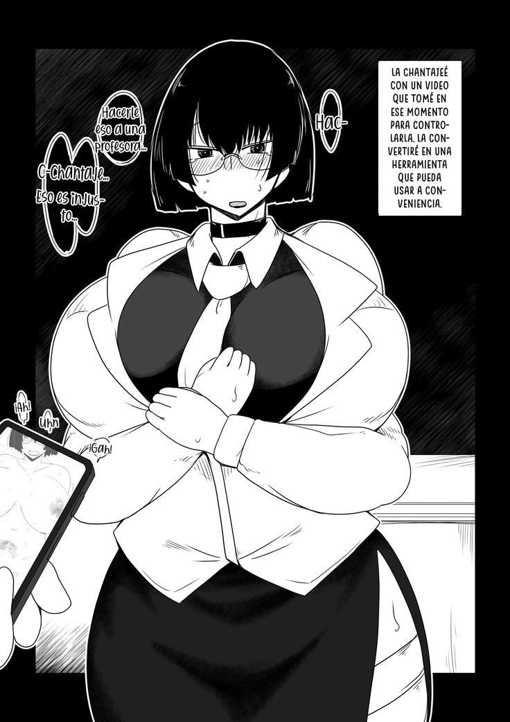 Boku no Iinari Babaa Kyoushi -  Chantajeando a mi profesora madura