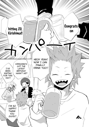 A Tale of Kirishima's 20th Birthday Drinking Shenanigans