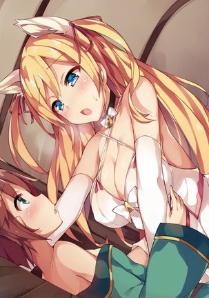 Yuri Elf to Norowareta Hime | A Lesbian Elf and a Cursed Princess Ch. 1