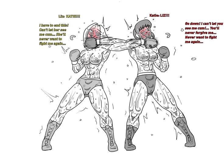 Boxing Girls Katie vs. Liz Rounds 1-4  Plus Bonus Sisters Round