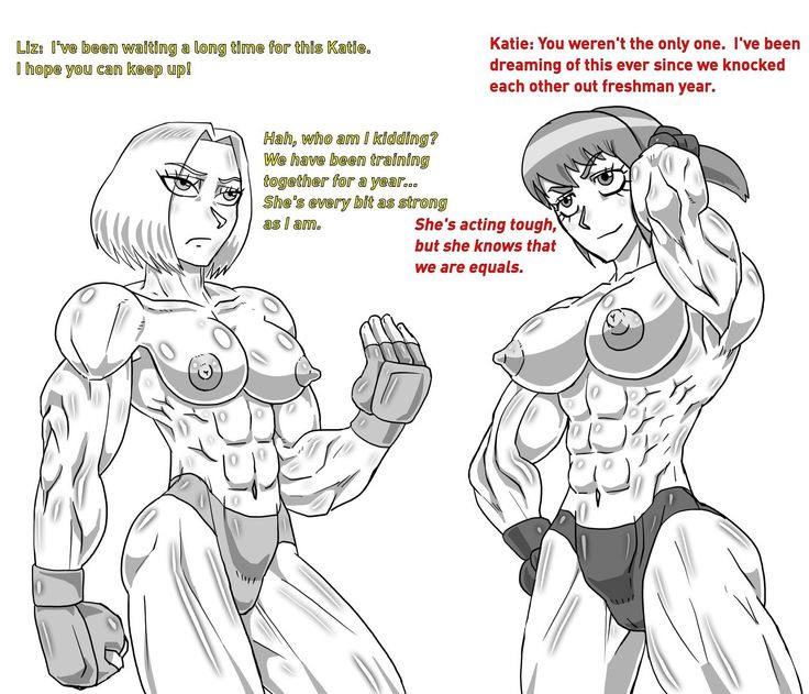 Boxing Girls Katie vs. Liz Rounds 1-4  Plus Bonus Sisters Round