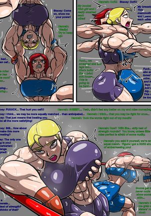 Boxing Girls Katie vs. Liz Rounds 1-4  Plus Bonus Sisters Round Page #82