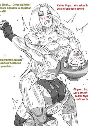 Boxing Girls Katie vs. Liz Rounds 1-4  Plus Bonus Sisters Round Page #37