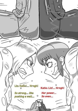Boxing Girls Katie vs. Liz Rounds 1-4  Plus Bonus Sisters Round Page #28