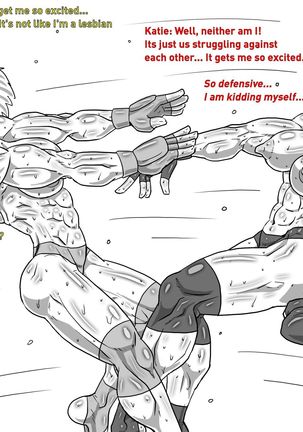 Boxing Girls Katie vs. Liz Rounds 1-4  Plus Bonus Sisters Round Page #34