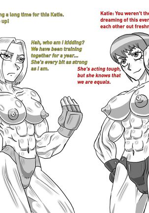 Boxing Girls Katie vs. Liz Rounds 1-4  Plus Bonus Sisters Round Page #27