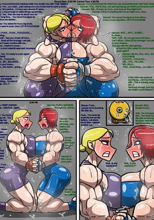 Boxing Girls Katie vs. Liz Rounds 1-4  Plus Bonus Sisters Round Page #83