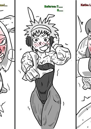 Boxing Girls Katie vs. Liz Rounds 1-4  Plus Bonus Sisters Round Page #17
