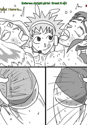 Boxing Girls Katie vs. Liz Rounds 1-4  Plus Bonus Sisters Round Page #20