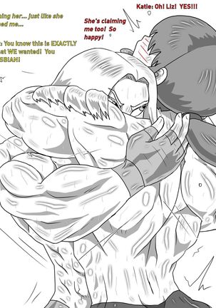 Boxing Girls Katie vs. Liz Rounds 1-4  Plus Bonus Sisters Round Page #52