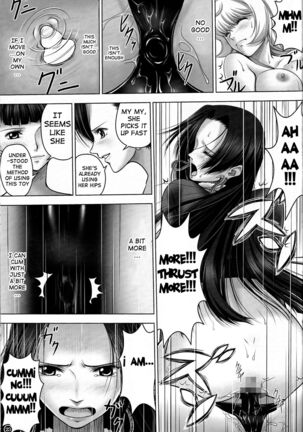 (C84) [Mikenekodou (Muten)] Hebihime-sama to Warui Mushi | Hebihime-Sama Punishes Margaret (One Piece) [English] {doujin-moe.us} - Page 22