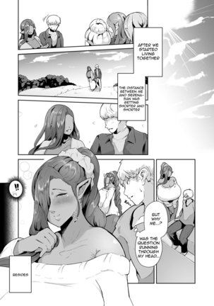 Mucchiri Dekachichi Dark Elf no Obasan to Icha Love Fudeoroshi Seikatsu Page #23