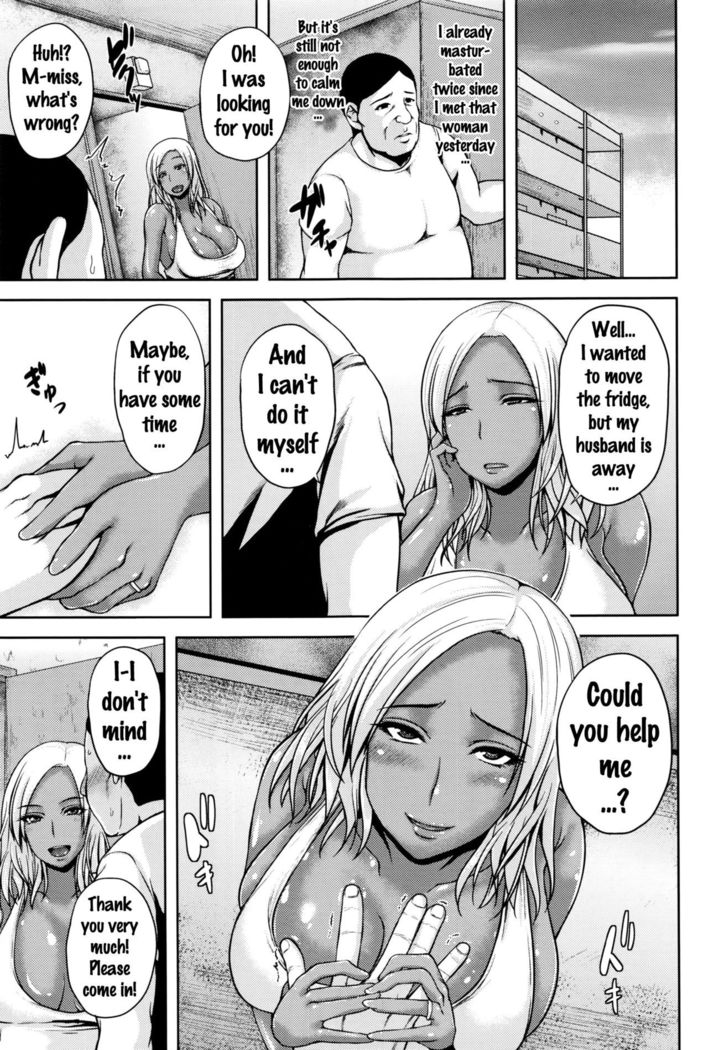 Tonari no Yariman Kuro Gal Hitozuma no Midara na Yuuwaku | I was seduced by a slutty gyaru wife next door   {doujins.com}