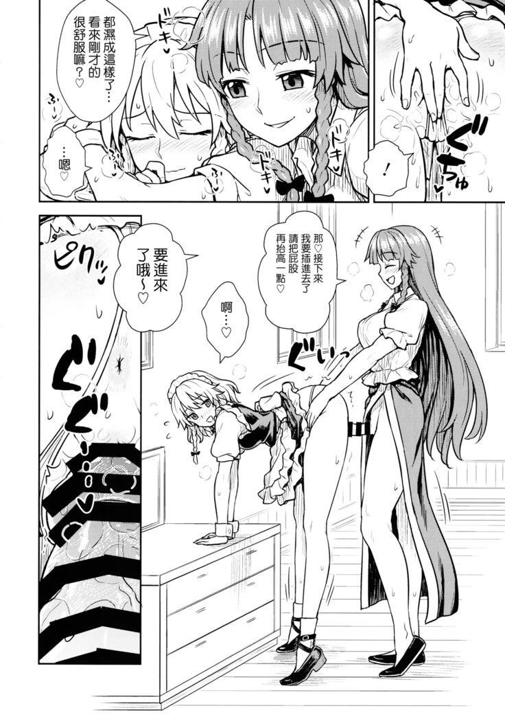 Sakuya-san VS Meiling-san | 咲夜小姐VS美鈴小姐