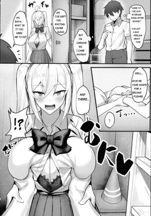 Class no Bakunyuu Gal ga Kininatte Shikatanai! | I Can't Help But Think About The Gyaru With Massive Breasts In My Class - Page 7