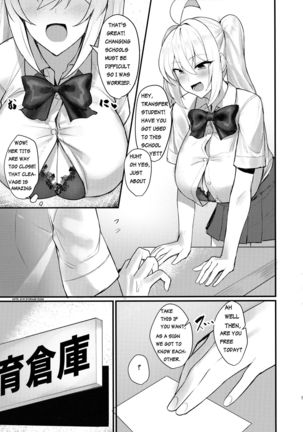 Class no Bakunyuu Gal ga Kininatte Shikatanai! | I Can't Help But Think About The Gyaru With Massive Breasts In My Class Page #6