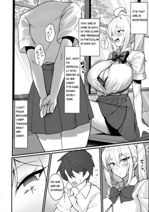 Class no Bakunyuu Gal ga Kininatte Shikatanai! | I Can't Help But Think About The Gyaru With Massive Breasts In My Class Page #5