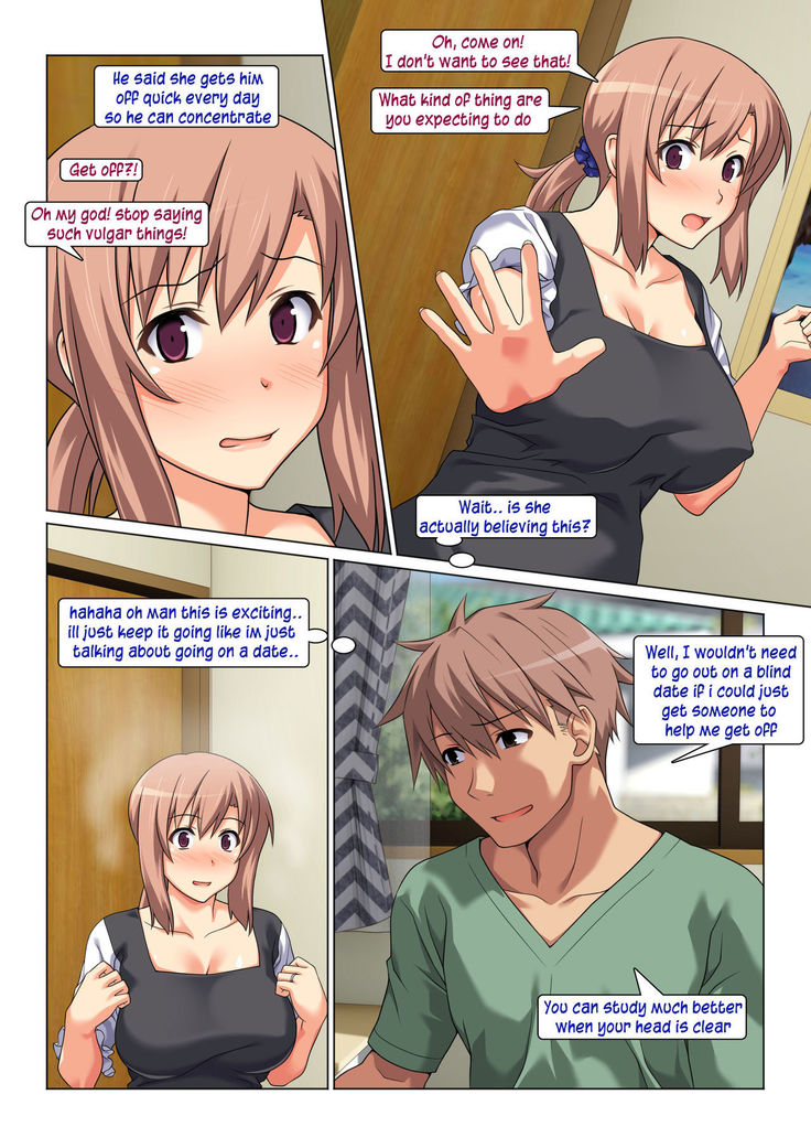 Seiseki UP o Jouken ni Mainichi Nuite kureru Okaa-san | His Mother gets him off every day as long as his grades improve