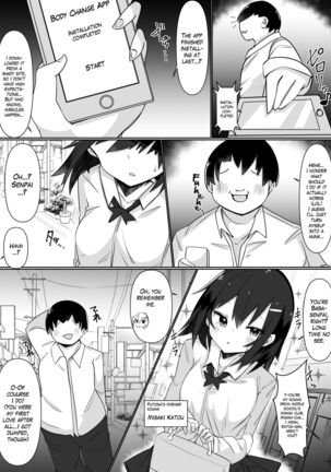 Irekae Appli de Nottori Sex! ~Onna no Karada de Sukebe Shimakuri~ | Using a Body Change App to Have Sex! ~Lewdness Overload in a Woman’s Body~ Page #24