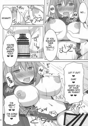 Kyonyuu Onee-san Kei Megami ni Yasashiku Shibori Toraretai! 2 Page #17