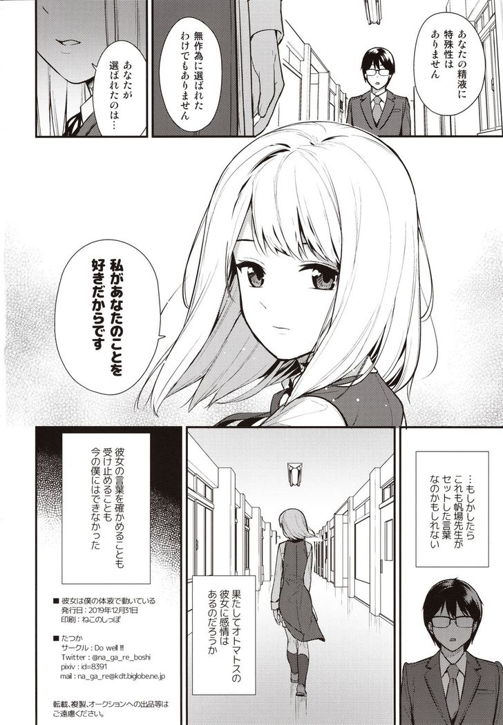 KANOJO HA BOKU NO TAIEKI DE UGOITEIRU