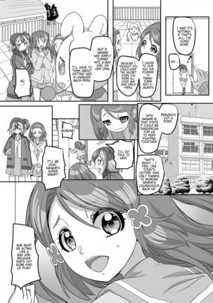 Henshin Heroine Team no Zunouha de Majime de Hinnyuu no Blue | The Smart, Diligent and Flat-Chested Blue from the Team of Morphing Heroines Page #35