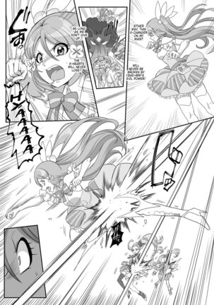 Henshin Heroine Team no Zunouha de Majime de Hinnyuu no Blue | The Smart, Diligent and Flat-Chested Blue from the Team of Morphing Heroines Page #48