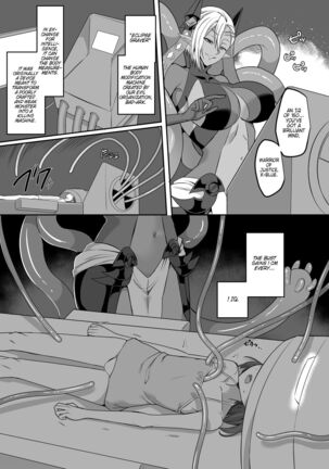 Henshin Heroine Team no Zunouha de Majime de Hinnyuu no Blue | The Smart, Diligent and Flat-Chested Blue from the Team of Morphing Heroines - Page 9