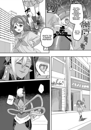 Henshin Heroine Team no Zunouha de Majime de Hinnyuu no Blue | The Smart, Diligent and Flat-Chested Blue from the Team of Morphing Heroines - Page 37