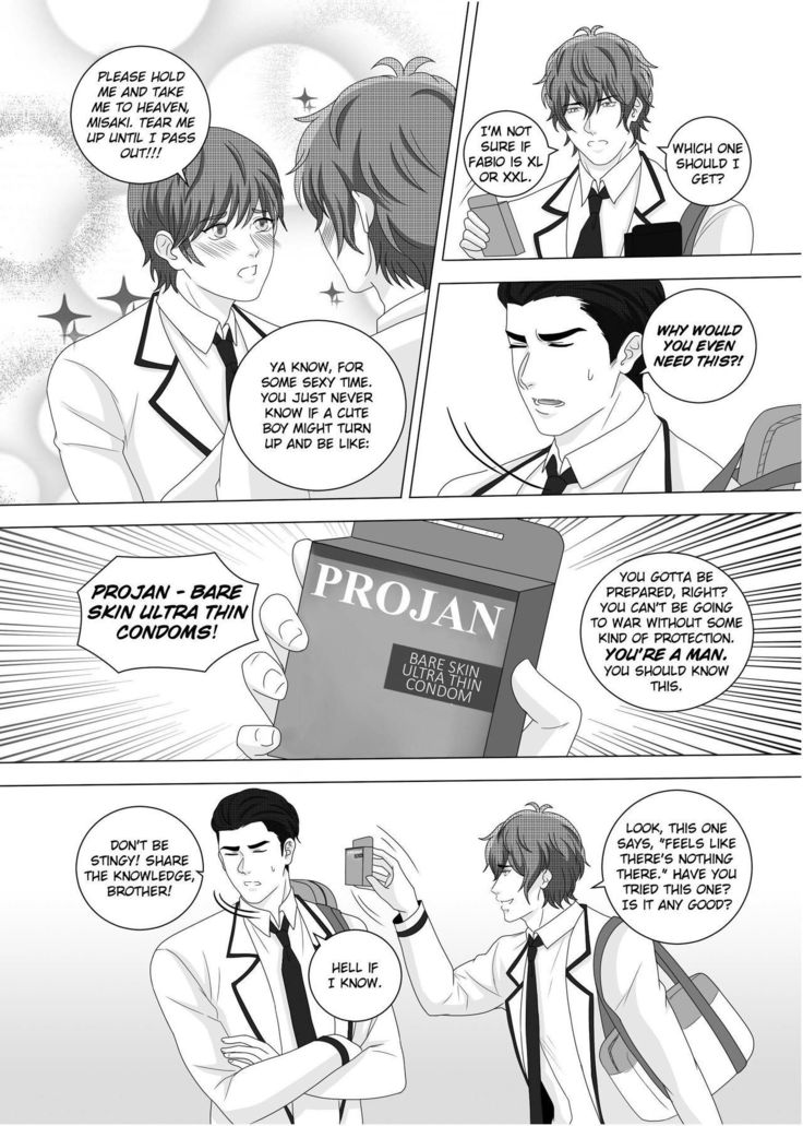 Fujoshi Trapped in a Seme's Perfect Body 3, 4