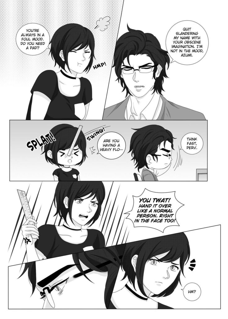 Fujoshi Trapped in a Seme's Perfect Body 3, 4