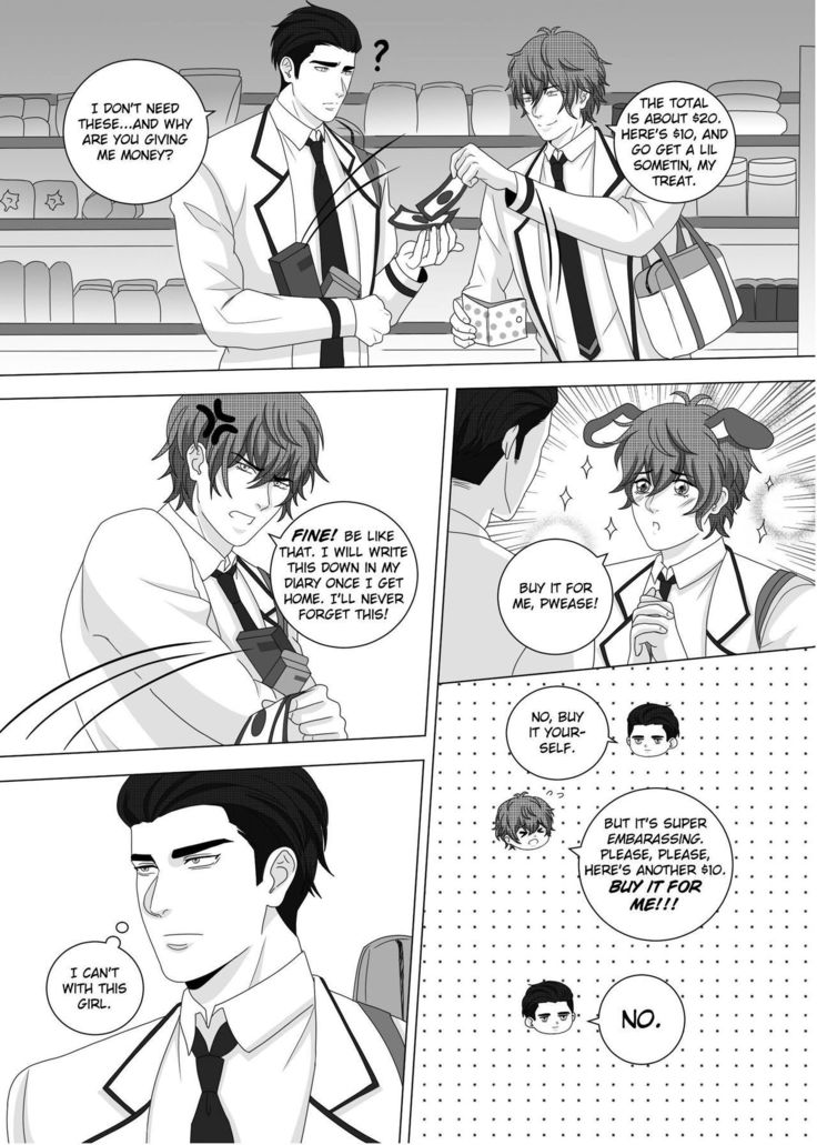 Fujoshi Trapped in a Seme's Perfect Body 3, 4