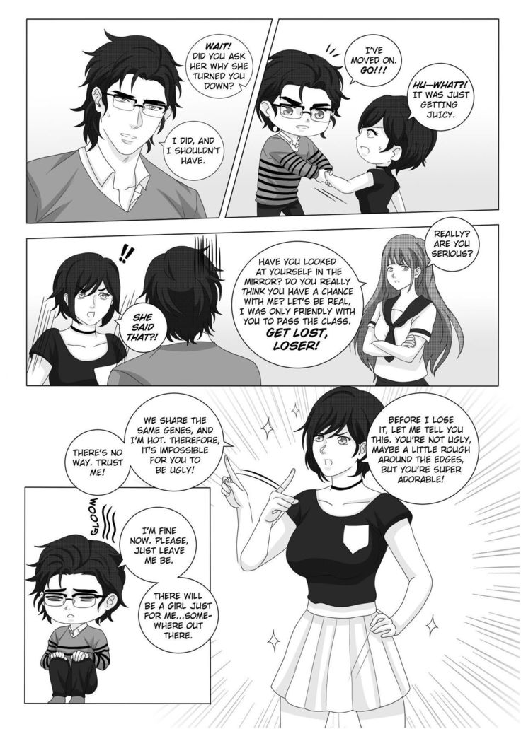 Fujoshi Trapped in a Seme's Perfect Body 3, 4