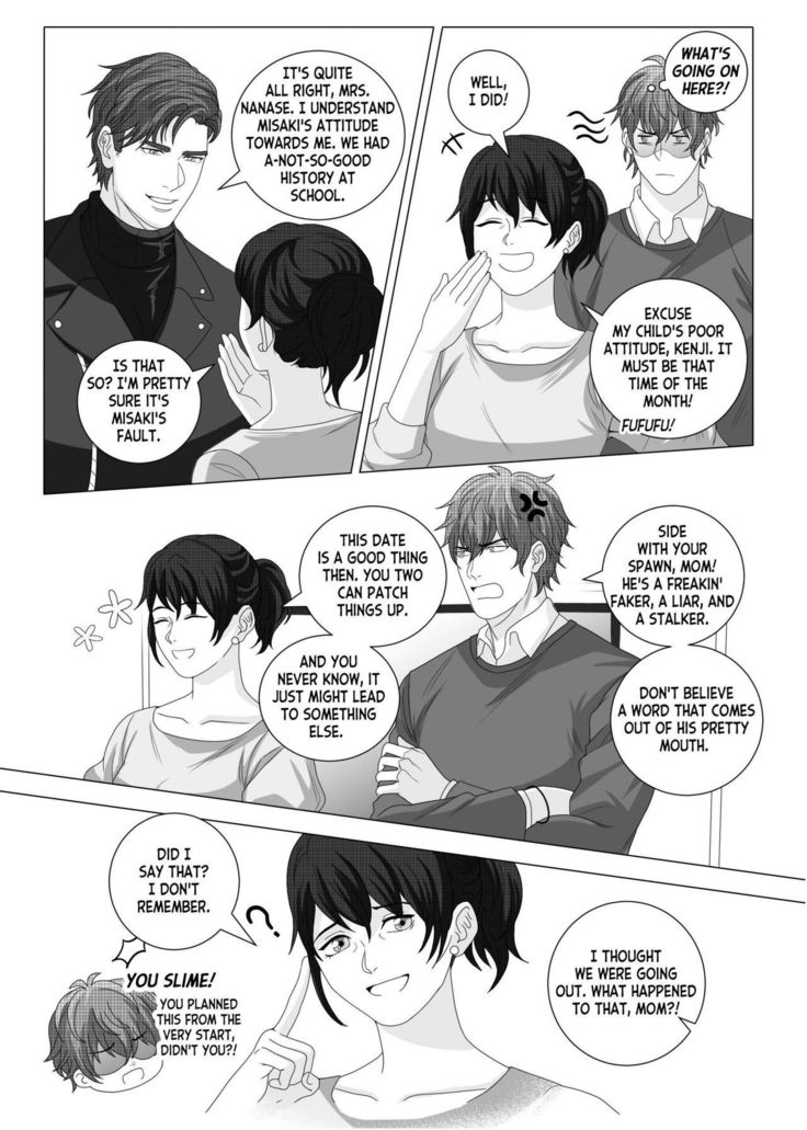 Fujoshi Trapped in a Seme's Perfect Body 3, 4
