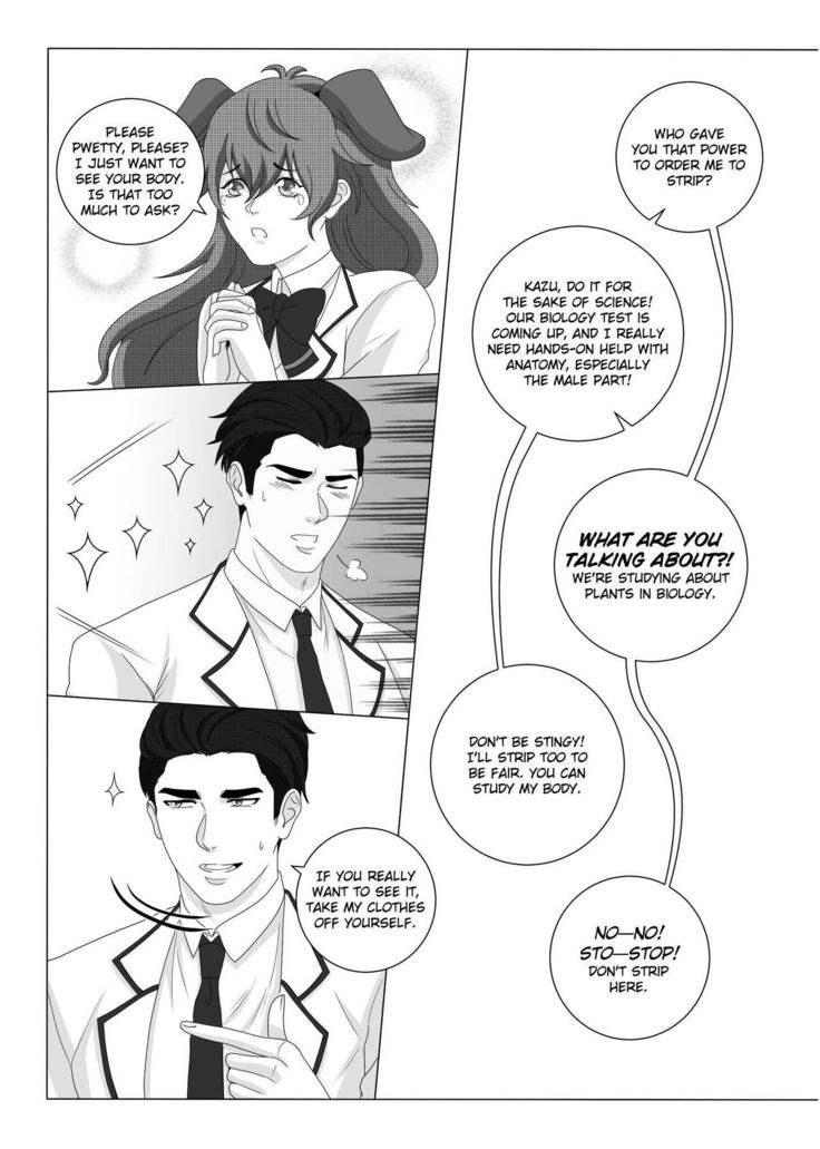 Fujoshi Trapped in a Seme's Perfect Body 3, 4