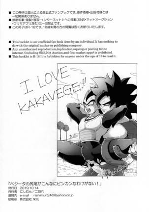 Vegeta no shippo ga konnani bin kanna wake ga nai ! - Page 26