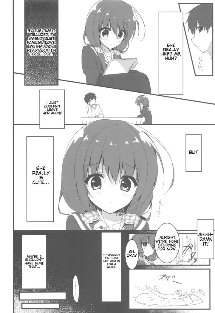 Gomennasai, Onii-chan ga Suki desu. | I'm sorry, Onii-chan, I love you.