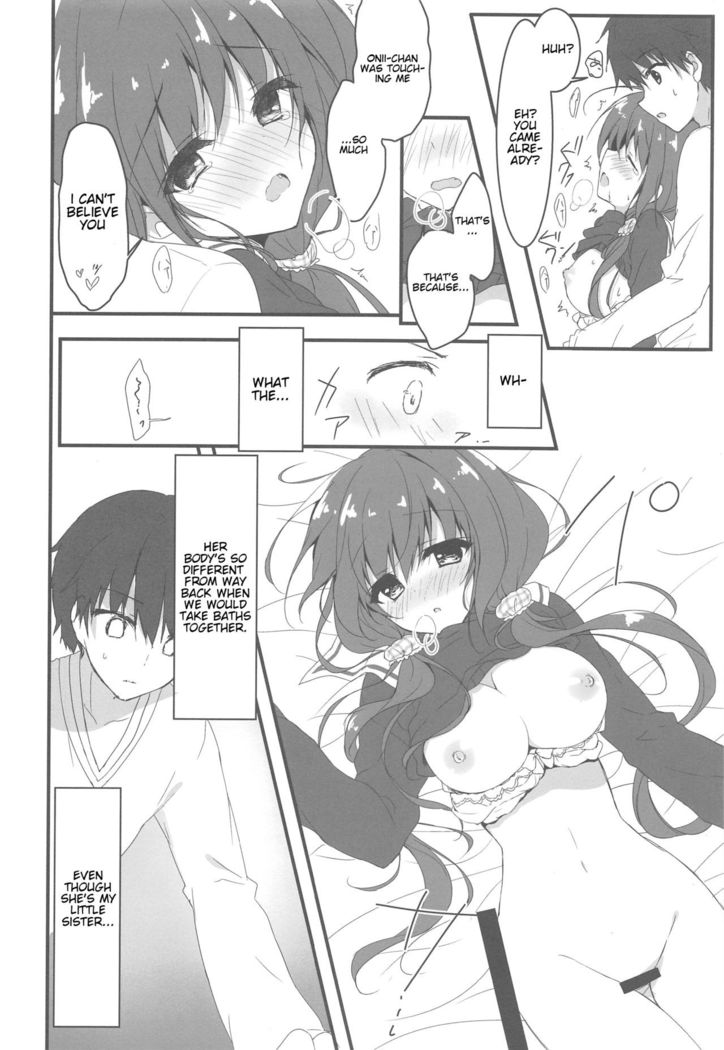 Gomennasai, Onii-chan ga Suki desu. | I'm sorry, Onii-chan, I love you.