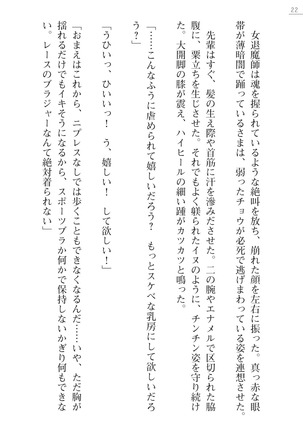 魔斬姫外伝2　退魔師たちの乳淫獄 Page #22