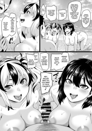 Kazoku Ryokou wa Yarimoku Beach de Sex Zanmai 2 ~Imouto-chan Hen~ Page #101