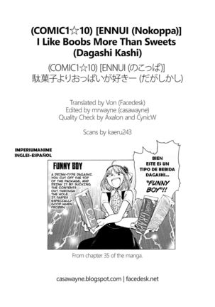 Dagashi yori Oppai ga Suki Page #19