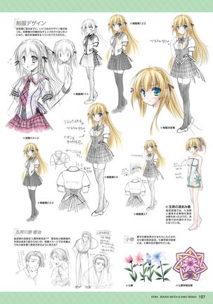 Hanairo Heptagram visual fanbook - Page 122