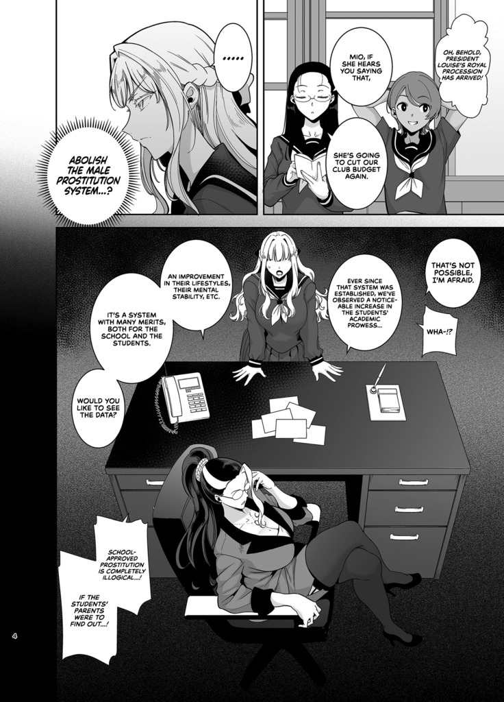 Seika Jogakuin Koutoubu Kounin Sao Oji-san 4 | The Official Hired Cock of Seika Academy's High School 4