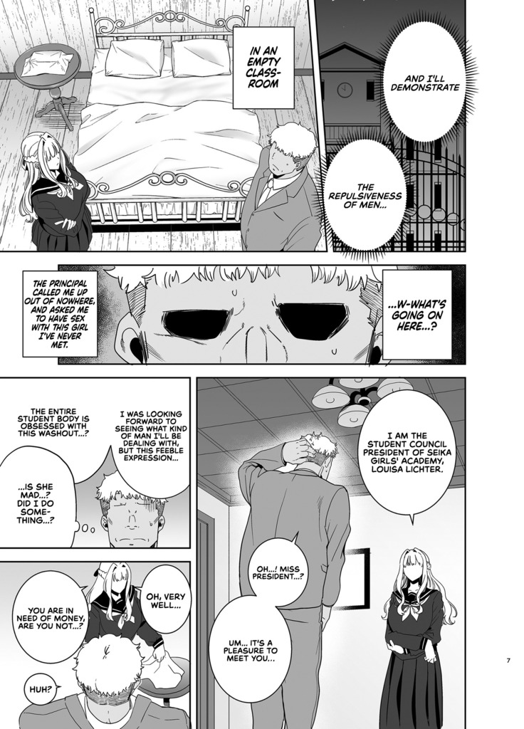 Seika Jogakuin Koutoubu Kounin Sao Oji-san 4 | The Official Hired Cock of Seika Academy's High School 4