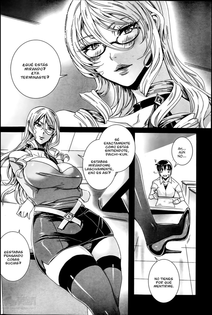 Kyuuketsu Jokyoushi No Kenzoku Seikatsu ~ Lección con una Vampira ~ Ch. 1-7